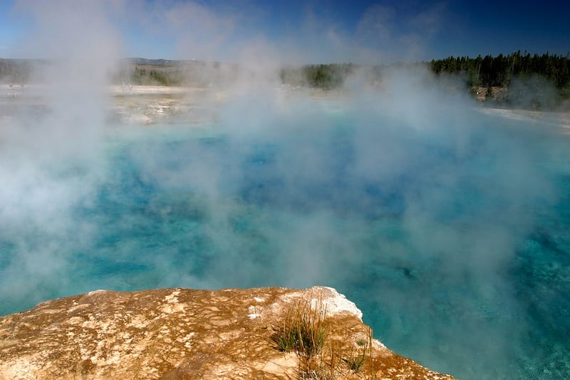 Excelsior Geyser at Yellowstone National Park