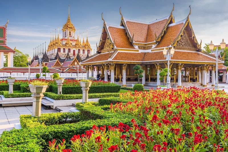 Ratchanatdaram Temple in Bangkok