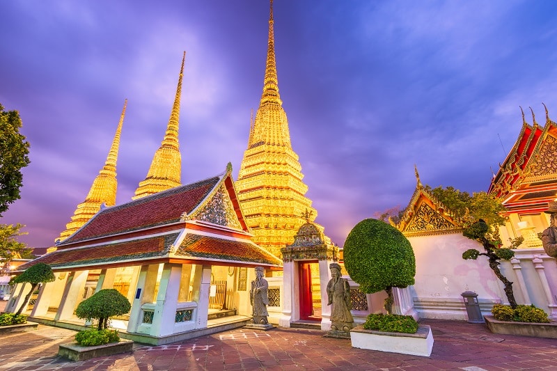 Wat Pho Temple in Bangkok