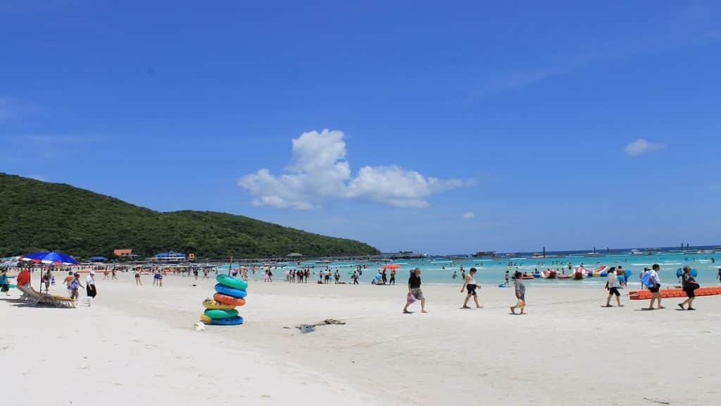 Beach at Koh Larn Island