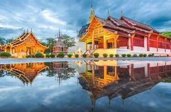 Wat Phra Singh in Chiang Mai, Thailand