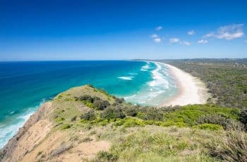 Tallows Beach in Byron Bay