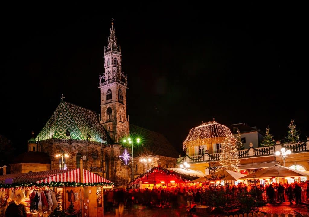 Christmas Market, Vipiteno, Sterzing, Bolzano, Trentino Alto Adige, Italy