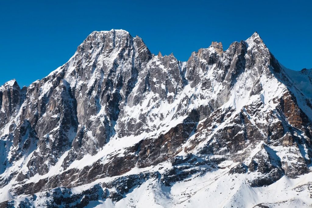 View of Top of Mount Everest from Kalpatthar