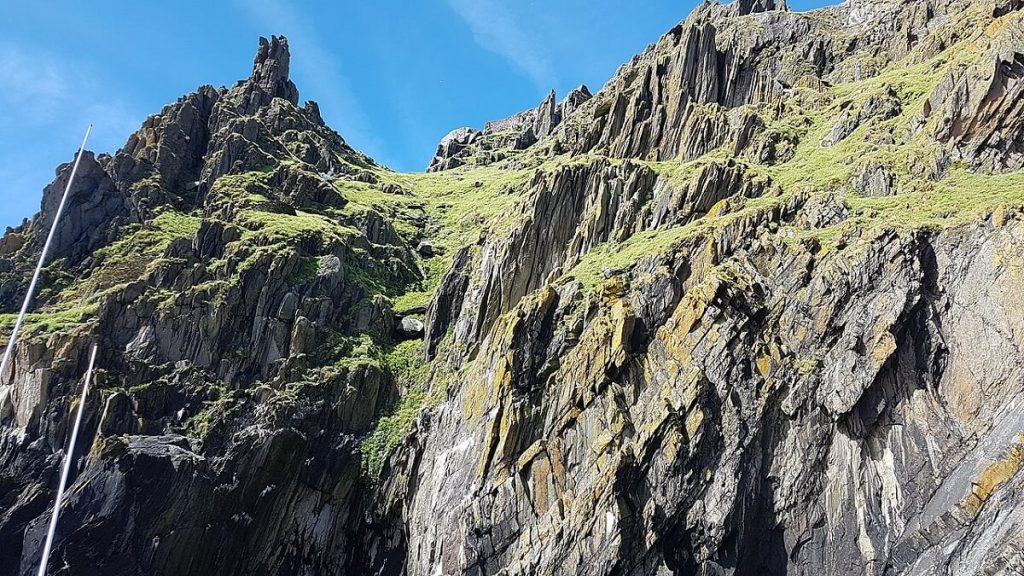 Skellig Michael Mountain in Ireland