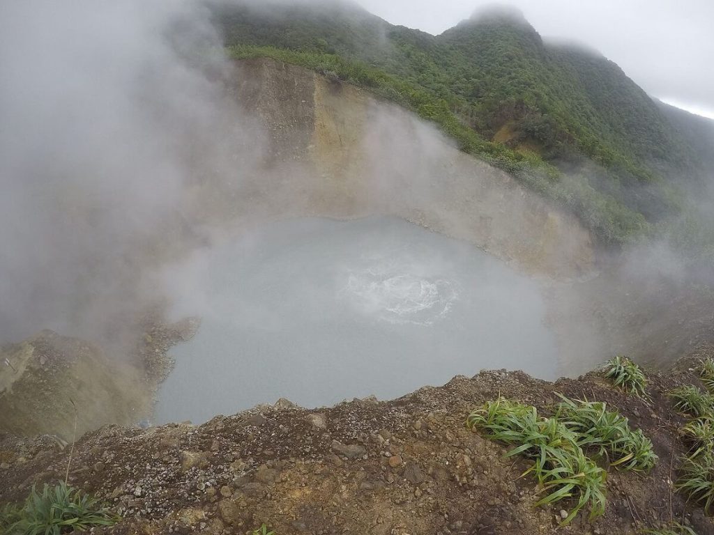 Boiling Lake in Dominica