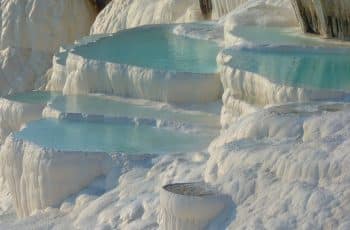 pamukkale, sintered lime terraces, calcium