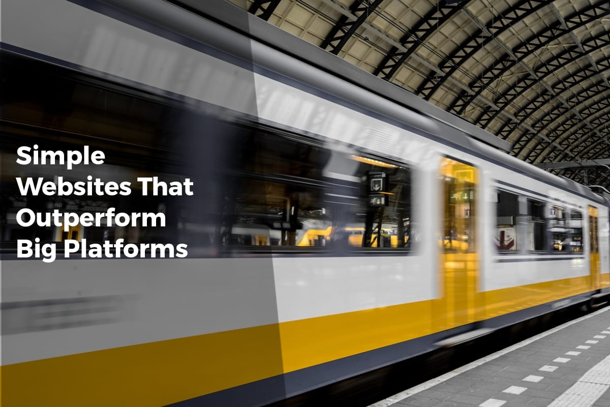 Simple Websites That Outperform Big Platforms - Internet Discoveries