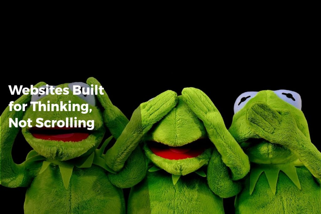 Websites Built for Thinking, Not Scrolling - Internet Discoveries