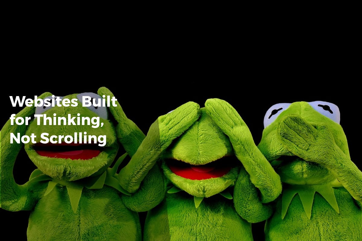 Websites Built for Thinking, Not Scrolling - Internet Discoveries